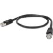 cablexpert pp6 1m bk black patch cord cat6 molded strain relief 50u plugs 1m photo