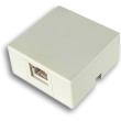 cablexpert ta 307 surface mount box 6p4c photo cablexpert ta 307 surface mount box 6p4c photo