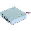 gembird uhb ic166 s internal usb 20 1394 ieee combo hub silver photo gembird uhb ic166 s internal usb 20 1394 ieee combo hub silver photo