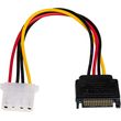 cablexpert cc sata ps m sata male to molex female power cable 015m photo