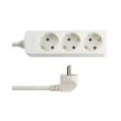 REV 3-WAY POWER STRIP 3M WHITE