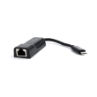 gembird a cm lan 01 usb c gigabit network adapter black photo