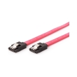 cablexpert cc satam data sata 3 data cable with metal clips 50cm photo