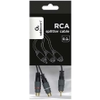 cablexpert ccap rcam2f 02m premium rca m to 2x rca f splitter cable 02 m photo