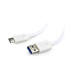 cablexpert ccp usb3 amcm 1m w usb 30 am to type c cable am cm 1m white photo