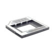 gembird mf 95 01 slim mounting frame for 25 drive to 525 bay for drive up to 95mm photo