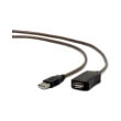 cablexpert uae 01 10m active usb 20 extension cable 10m black photo