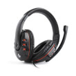 gembird ghs 402 gaming headset with volume control glossy black photo
