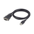 cablexpert uas db9m 02 usb to db9m serial port converter cable 15m black photo