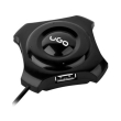 ugo uhu 1689 maipo hu50 4 ports usb 20 hub black photo