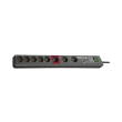 BRENNENSTUHL SECURE-TEC 19500 A 8 SOCKET ANTHRACITE 3M
