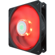 coolermaster sickleflow 120mm fan red photo coolermaster sickleflow 120mm fan red photo