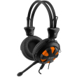 headphones a4tech hs 28 black orange photo