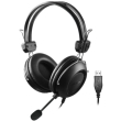 headphones a4tech hu 35 stereo usb black photo headphones a4tech hu 35 stereo usb black photo