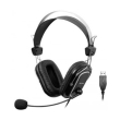 headphones a4tech hu 50 stereo usb black photo headphones a4tech hu 50 stereo usb black photo