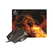 rebeltec mouse mouse pad red dragon photo