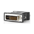 nedis ccgp32902bk dvi dual male to vga female adapter photo