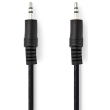 nedis cagt22000bk05 audio cable m m 35mm stereo 05m photo