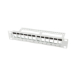 lanberg 12 port 1u patch panel blank grey photo