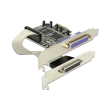 delock 89125 pci express x1 card to 2 x parallel photo