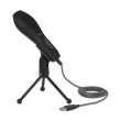 delock 65939 usb condenser microphone with table stand photo