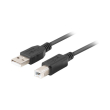 lanberg usb am usb bm 20 cable 1m ferrite box black photo