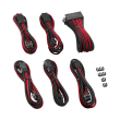 cablemod pro modmesh cable extension kit black red photo