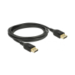 DELOCK 85660 DISPLAYPORT CABLE 8K 60 HZ 2 M DP 8K CERTIFIED
