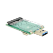 delock 62681 converter usb 30 type a male msata full size photo
