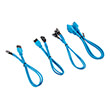 CORSAIR DIY CABLE PREMIUM SLEEVED I/O CABLE EXTENSION KIT BLUE