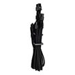 CORSAIR DIY CABLE PREMIUM INDIVIDUALLY SLEEVED SPLIT PCIE CABLE (2 CONNECTORS) TYPE4 (GEN4) BLACK