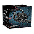 speedlinksl 650300 bk black bolt racing wheel for pc black photo