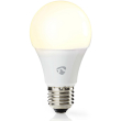 nedis wifilw12wte27 wi fi smart led bulb e27 a60 9w 800lm photo