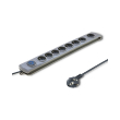 qoltec 50167 surge protector 8 sockets 18m me diakopti photo