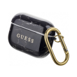 guess cover marble for apple airpods pro black guacaptpumabk photo