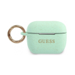 GUESS COVER SILICONE FOR APPLE AIRPODS PRO GREEN GUACAPSILGLGN
