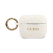 guess cover silicone for apple airpods pro white guacapsilglwh photo