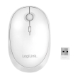 logilink id0205 wireless bluetooth dual mode mouse 24ghz 1000 1600dpi white photo