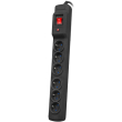 armac multi m6 3m 6x french outlets surge protector me diakopti black photo