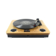 akai att 09 wood turntable with built in speakers photo