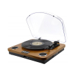 akai att 11btn wood turntable with built in speak photo