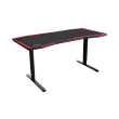 nitro concepts d16m gaming desk carbon red photo