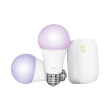 trust zrgb2 z1r zigbee starter set 2 rgb bulbs z1 zigbee bridge photo