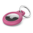 belkin secure airtag holder with keyring pink photo
