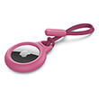 belkin secure airtag holder with strap pink photo