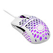 coolermaster mm711 16000dpi rgb gaming mouse glossy white photo