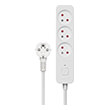 savio lz 07 surge protector with 3 sockets 15m photo