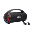 akai abts 21h portable bluetooth 50 tws speaker with led usb fm aux photo