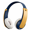 jvc ha kd10w kid headphones blue yellow bluetooth wireless photo