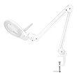 logilink wz0058 magnifying glass lamp with clamp mount 5 diopter photo